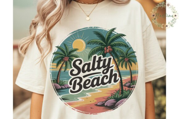 Download Salty Beach Tropical Sublimation Design - Sublimation design Collection