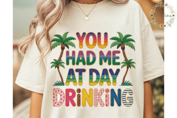 Download Day Drinking Tropical Sublimation Design - Sublimation design Collection