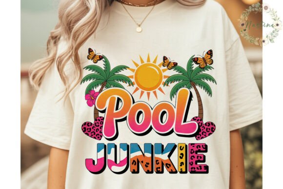 Download Pool Junkie Tropical Sublimation Design - Sublimation design Collection