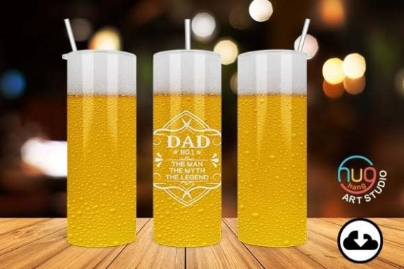 Download Dad No1 20oz Skinny Tumbler, Beer Tumbler - Skinny tumbler Collection