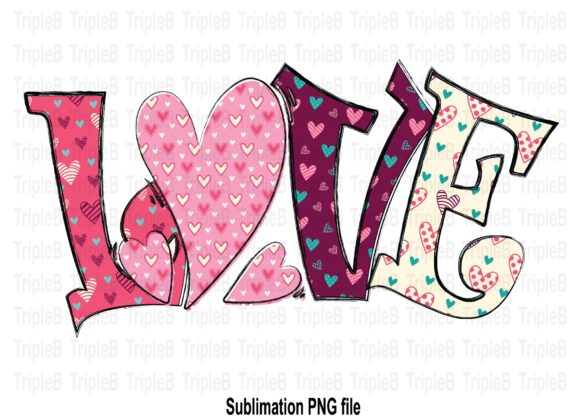 Download Love Valentine's Sublimation Designs 2 - Sublimation design Collection