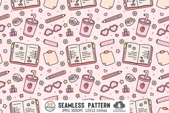Download Preppy Teacher School Pattern Seamless - Pattern seamless Collection