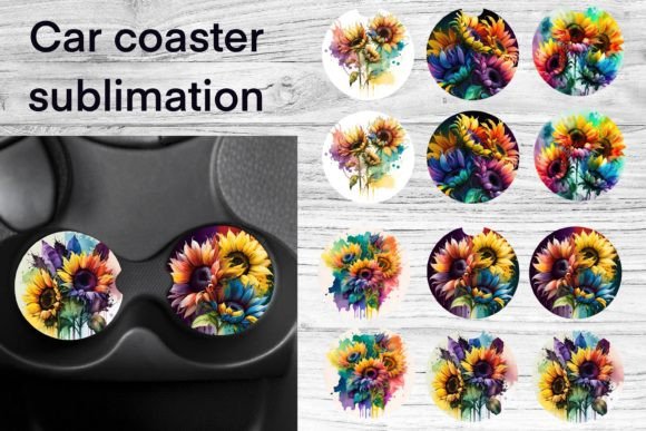Download Car Coaster Sublimation Design - Sublimation design Collection